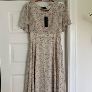 NWT Roolee Floral Midi Dress